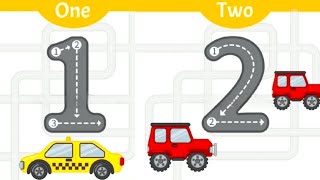 LEARN to trace numbers 1 to 20 | Kindergarten Math | Tracing Numbers 12345678910 For Kids | Counting