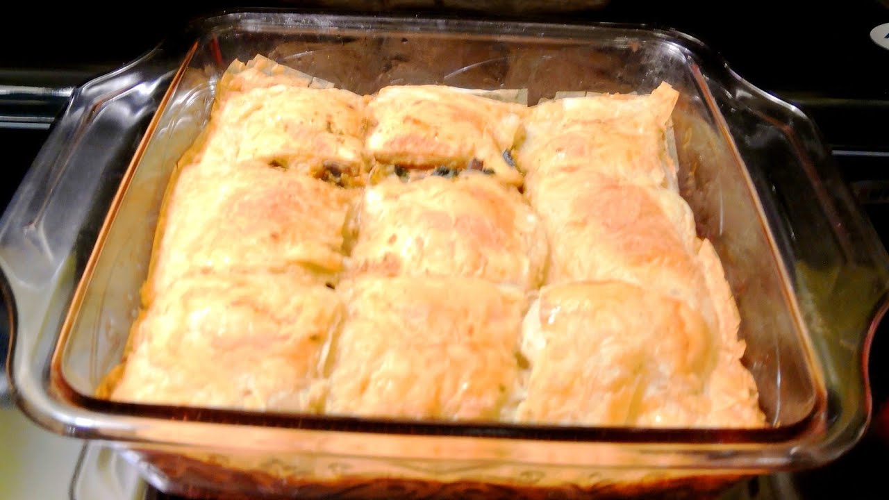 جلاش بالسبانخ والجبنة النباتية للنباتين والصايمين