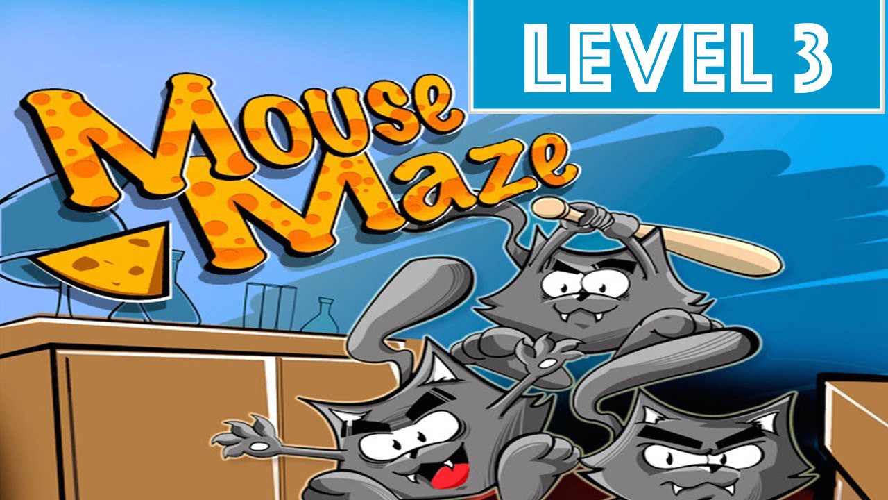 Mouse Maze - Gameplay Walkthrough - Level 3 - The Lab - Review IOS Best App!