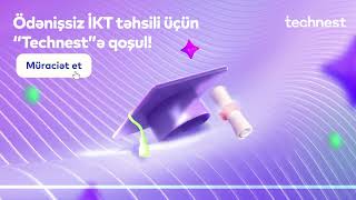 Technest Ilə Ödənişsiz İkt Təhsili Al