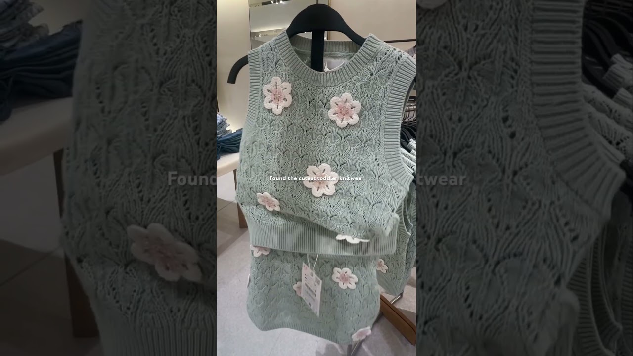 ZARA kids Spring/Summer knitwear sets 