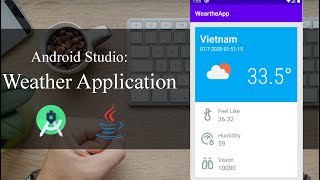 Simple weather application part 2 - Android Tutorial screenshot 5