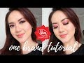 VIVA COSMETICS - ONE BRAND MAKEUP TUTORIAL (produk lokal di muka berjerawat)