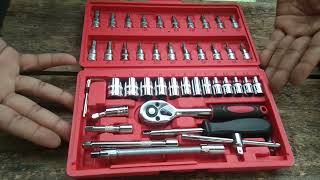 UNBOXING CR-V 46 PCS SOCKET WRENCH SET