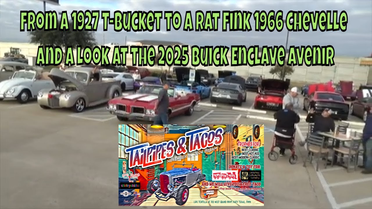 From a 1927 T-Bucket to a Rat Fink 1966 Chevelle and a Look at the 2025 Buick Enclave Avenir
