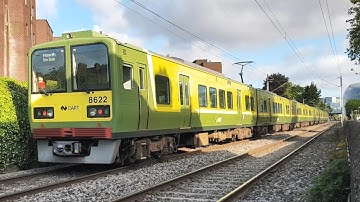 Irish Rail 8520 Class Dart Train 8622 - Serpentine Avenue, Dublin