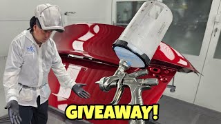 How To Spray The Series 2 WS400 For The PERFECT Orange Peel  GIVEAWAY