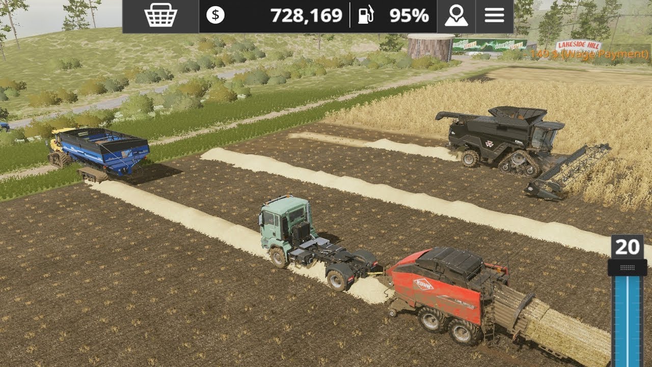 Farming Simulator 20 Mod apk [Unlimited money] download - Farming