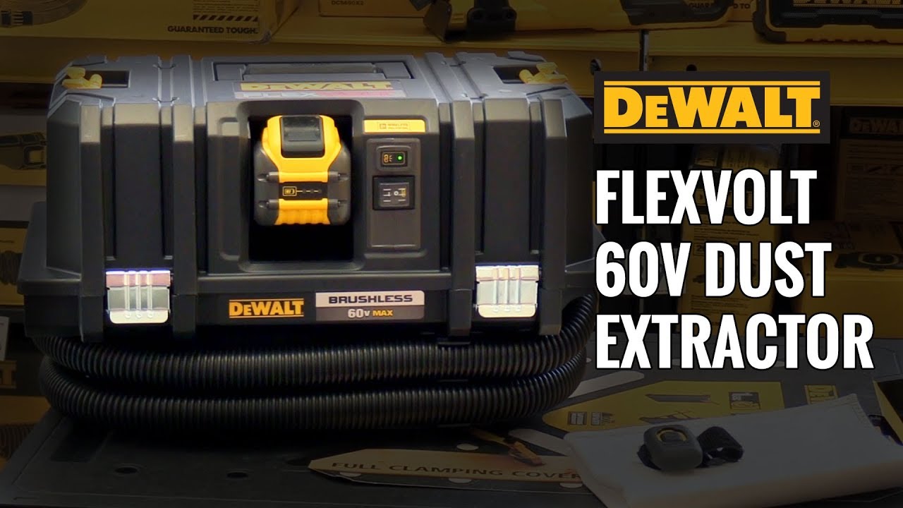 60V MAX Dust Extractor - YouTube