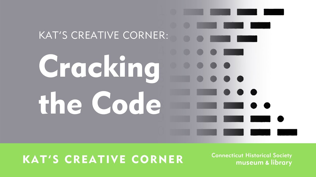 Kat's Creative Corner: Cracking the Code - YouTube