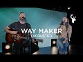 Way maker and cornerstone acoustic  the mcclures  moment