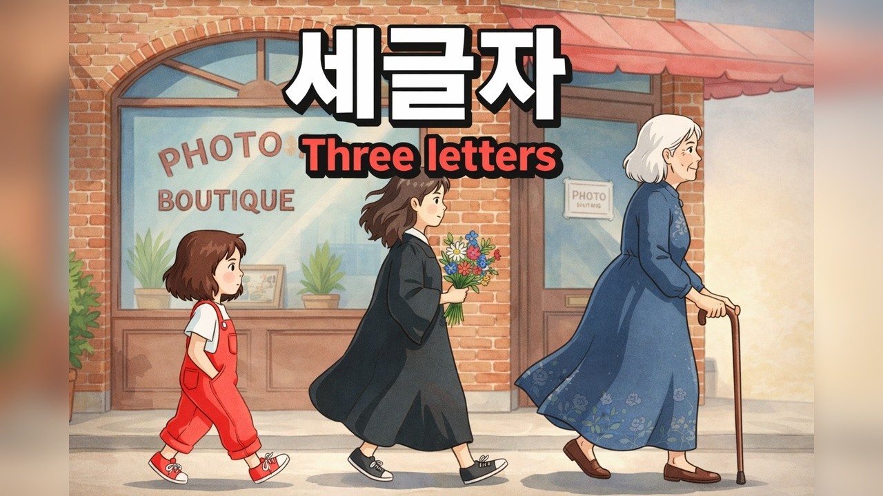 세글자(Three letters)
