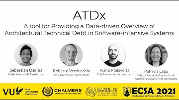 ATDx: A Tool for Providing a Data-driven Overview of Architectural Technical Debt