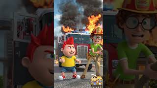 Firefighters Save the Day  | FIRE RESCUE MISSION! Benny &amp; Tommy Toons | firefighter cartoon for kids