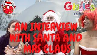 Esl  Easy English Listening  An Interview With Santa And Mrs Claus