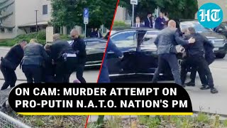 Murder Bid On AntiUkraine NATO Leader: Slovakia PM Robert Fico Shot, In 'LifeThreatening' State