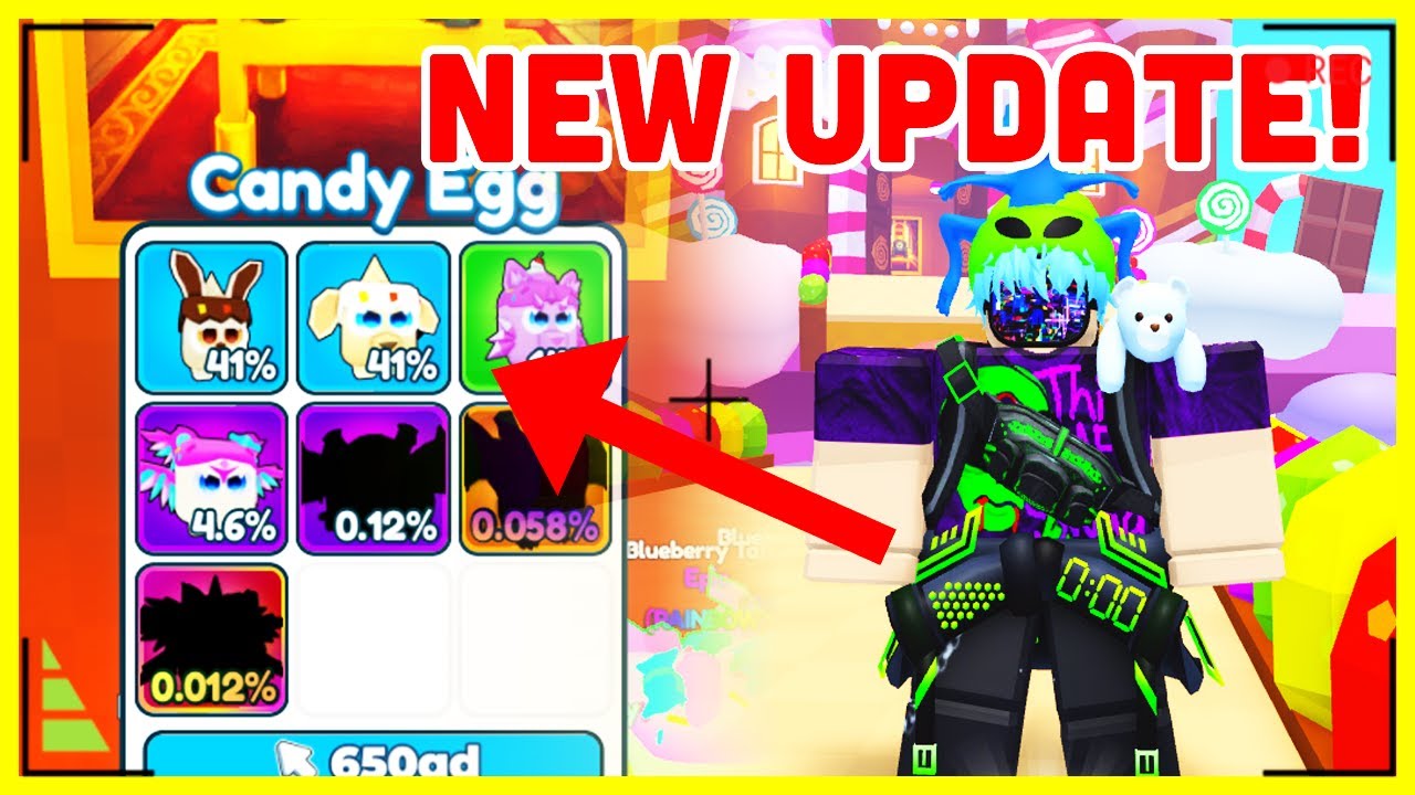 Обновление Tap Simulator: Candy World — просто БЕЗУМНОЕ! Новые крутые питомцы в Roblox!