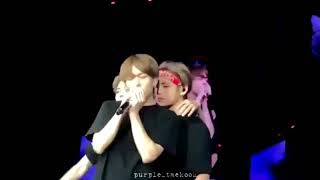 Taehyung Kissing Jungkooks Neck Hd Version
