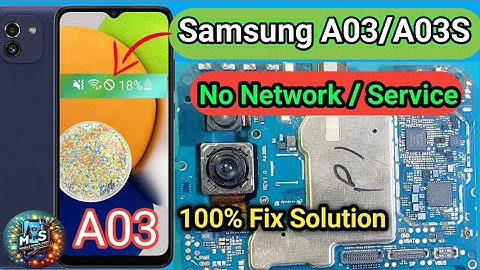 Samsung A03 network problem | Samsung A03S no service solution || Samsung A03 no service solution