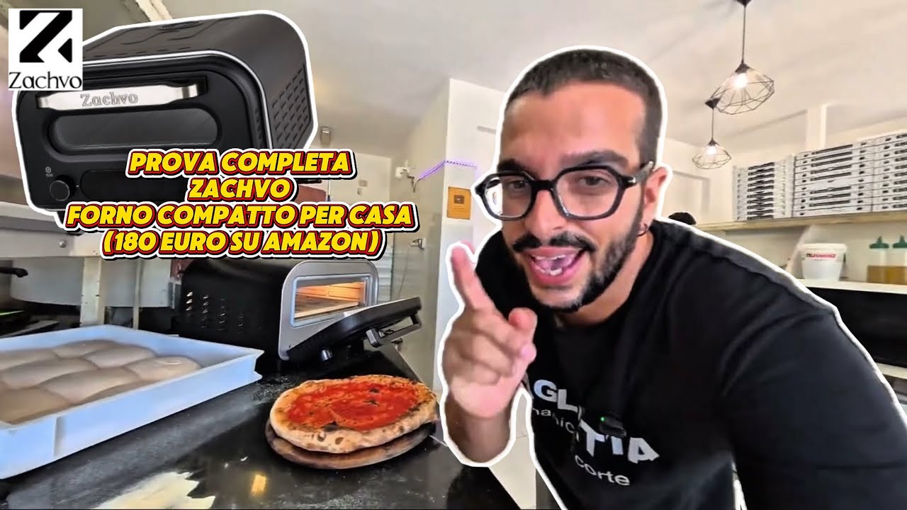ZACHVO mi ha mandato il loro forno (economico) per pizza a casa… proviamolo!!!