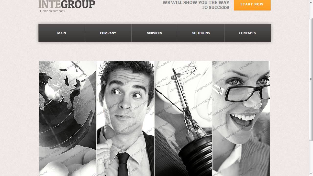 Advertising Agency Website Template