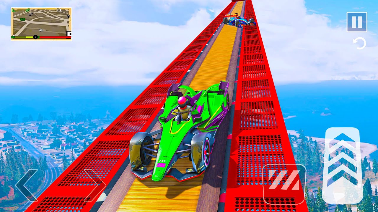 Formula Car Stunt - Car Games - KJBH Simulator GamePlay Part-4