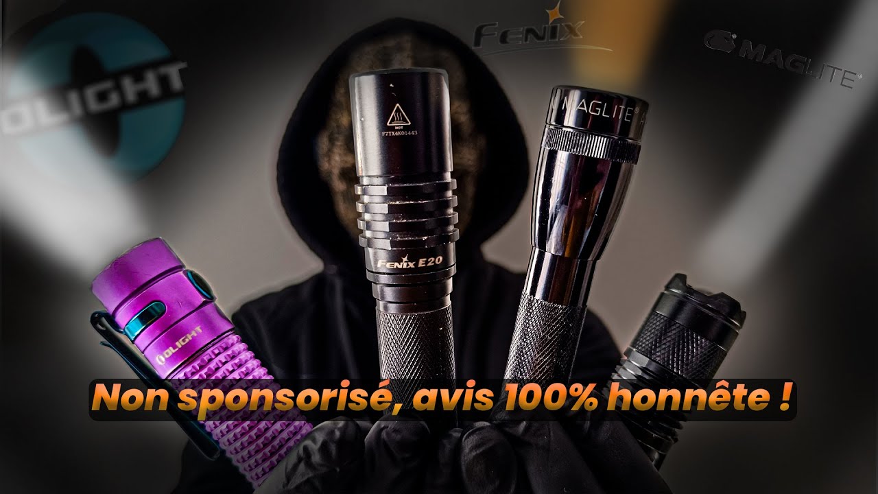 Quelle lampe choisir ? Guide d'achat complet : Lampe de poche, lampe tactique ou outdoor