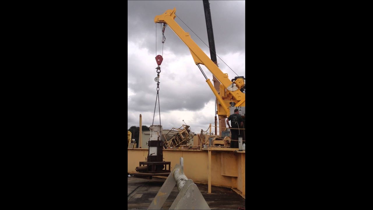 K12-20 Seacrane load test #1