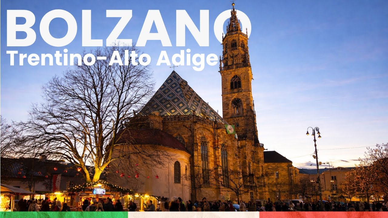 Больцано зимой 🇮🇹🎄 Рождественская ярмарка, альпийская гастрономия и немецкоязычная Италия