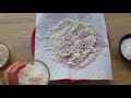 Como hacer harina de arroz casera y otros consejos