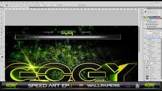 Speed Art EP 1 - Wallpaper for Gogy - GogyDesigns
