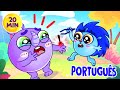 Canção dos Primeiros Socorros 🤕🧊 || + Melhores Histórias Infantis por Baby Zoo Português 😻🐨🐰🦁