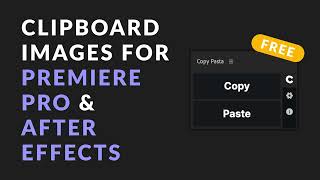 Famous Copy Pasta - Premiere Pro launch - 100% free tool Net Worth