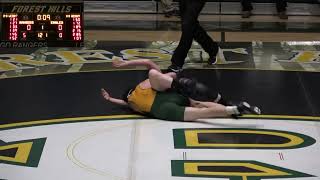 Forest Hills Rangers Varsity Wrestling vs the Somerset Golden Eagles1-26-23