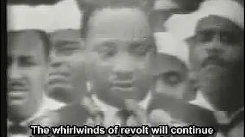 I have a dream Martin Luther King English subtitles