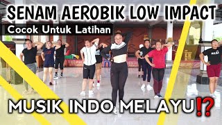 Senam aerobik low impact musik merayu tuhan indo melayu⁉️ Cocok untuk latihan @LiaMarliaChannel