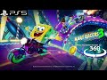 Nickelodeon Kart Racers 3: SlimeSpeedway - PS5 Gameplay #spongebobsquarpants #nickjr #360vr