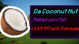 THE COCONUT SONG but every line of the song is a Minecraft item