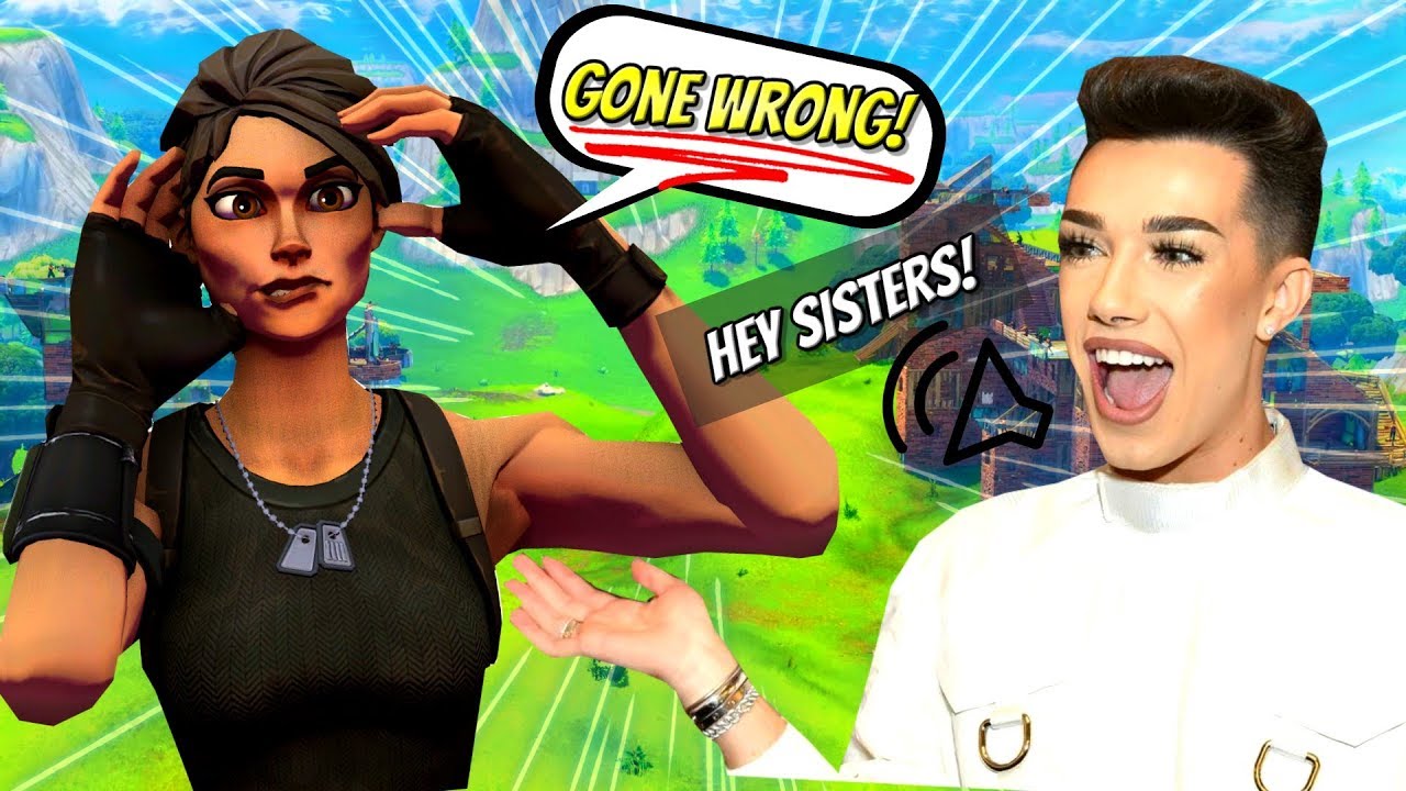 James Charles Voice Trolling On Fortnite GONE WRONG! (Trap Trolling