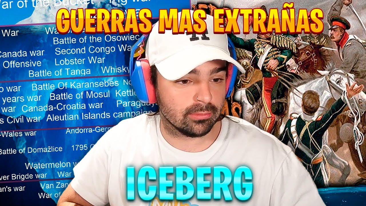 EL ICEBERG DE LAS GUERRAS MÁS EXTRAÑAS Y ABSURDAS | BANANIROU REACCIONA