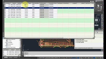 Civil 3d 2015 / Exercise 3: Importing Points from a Database