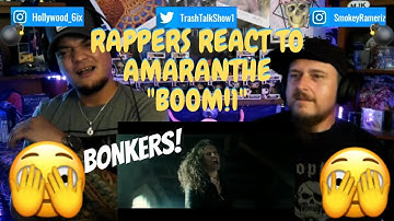 Rappers React To Amaranthe "Boom!1"!!!