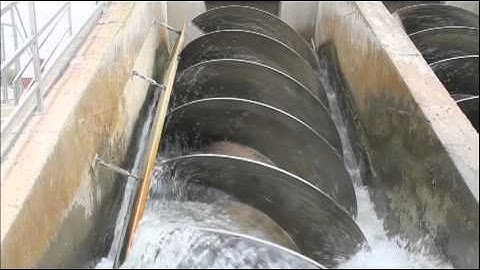 Archimedes screw pump