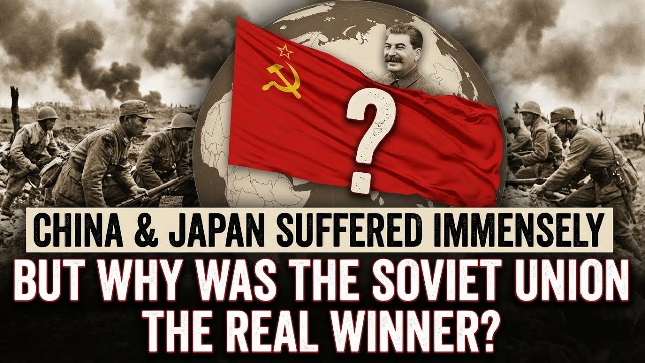 Китай и Япония сильно пострадали во Второй мировой войне, но почему же настоящим победителем стал...