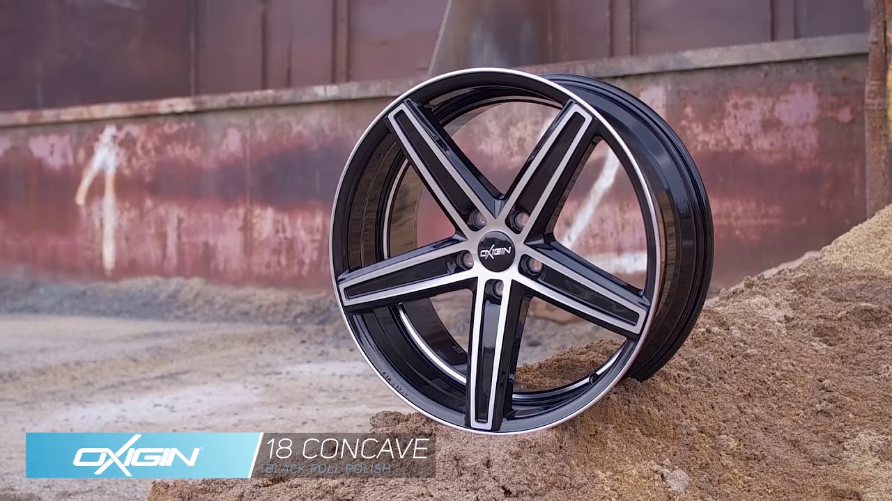 Oxigin 18 Concave Black Full Polish