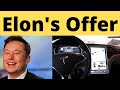 Elon’s Tesla Tech Offer and Automakers’ Problem