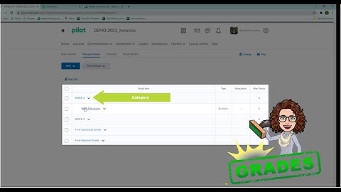 Creating a Gradebook D2L