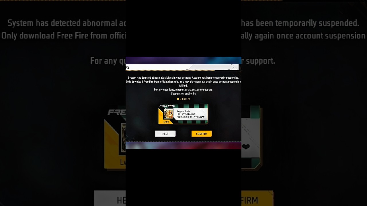 60 Level की Region I'd Blacklist 🥺 free fire region Top push 