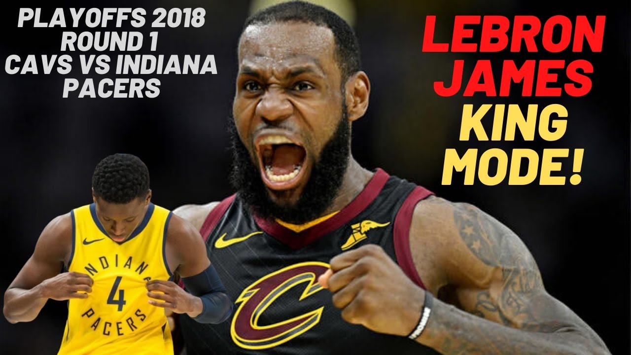 LEBRON JAMES KING MODE! Full ROUND 1 Highlights vs Indiana Pacers - All GAMES - 2018 Playoffs