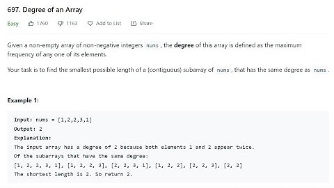 697  Degree of an Array|array|leetcode 697|697  Degree of an Array| Array Hindi|cpp|c++